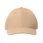 Baseball cap 6 panels 160g/m² Weiß von oben