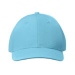 Baseball cap 6 panels 160g/m² Blau von oben