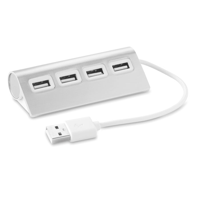 4 Port USB Hub als Werbeartikel mit Logodruck