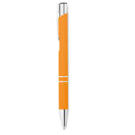 Druckkugelschreiber Orange als Werbeartikel mit Logodruck