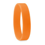 Silikon Armband  Orange als Werbeartikel mit Logodruck