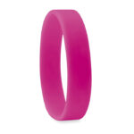 Silikon Armband  Rosa als Werbeartikel mit Logodruck