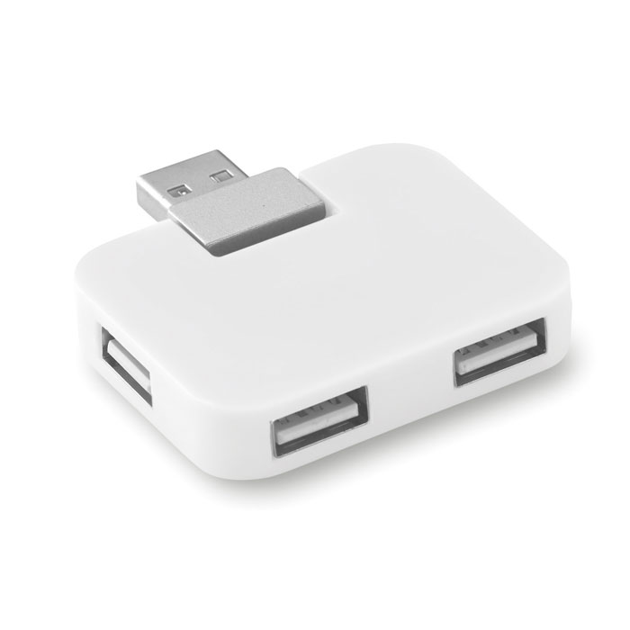 4 Port USB Hub als Werbeartikel mit Logodruck