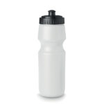 Sport-Trinkflasche Weiß als Werbeartikel mit Logodruck