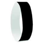 Tyvek® Event Armband Schwarz, Detailaufnahme des Materials