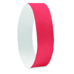 Tyvek® Event Armband Rot, Detailaufnahme des Materials