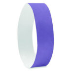 Tyvek® Event Armband Lila, Detailaufnahme des Materials