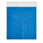 Tyvek® Event Armband Blau, Rückansicht