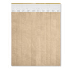 Tyvek® Event Armband Gold, Rückansicht