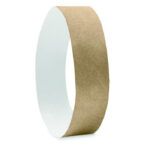 Tyvek® Event Armband Gold, Detailaufnahme des Materials