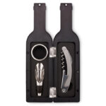 Wein-Set Flasche – Vorderansicht