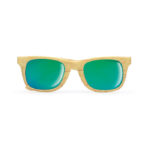 Sonnenbrille Holz, Rückansicht