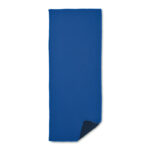 Sporthandtuch Blau als Werbeartikel mit Logodruck