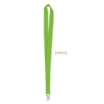 Lanyard Gruen als Werbeartikel mit Logodruck
