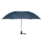 Reversibler Regenschirm Blau als Werbeartikel mit Logodruck