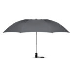 Reversibler Regenschirm Grau, weitere Ansicht