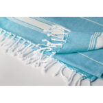 Strandtuch Blau, Detailaufnahme des Materials