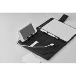 DIN A5 Portfolio & Powerbank, Detailaufnahme des Materials