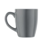 Keramische mok 290 ml Grau, Seitenansicht