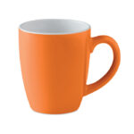 Keramische mok 290 ml Orange als Werbeartikel mit Logodruck