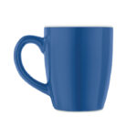 Keramische mok 290 ml Blau, Seitenansicht