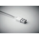 Schlüsselring mit Kabel-Set von oben