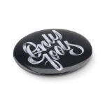 Magnet-Badge mit Kapselheber – Vorderansicht