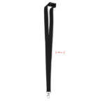 Lanyard Schwarz als Werbeartikel mit Logodruck