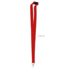 Lanyard Rot als Werbeartikel mit Logodruck