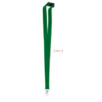Lanyard Gruen als Werbeartikel mit Logodruck