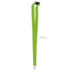 Lanyard Gruen als Werbeartikel mit Logodruck