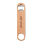 Kapselheber aus Holz mit markiertem Druckbereich für Ihr Logo