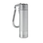 Taschenlampe mit Karabiner – Vorderansicht