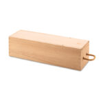 Weinkiste aus Holz von oben