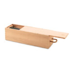 Weinkiste aus Holz – Vorderansicht