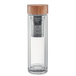 Doppelwandige Trinkflasche 420ml als Werbeartikel mit Logodruck
