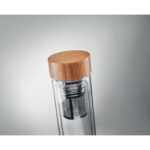 Doppelwandige Trinkflasche 420ml, Detailaufnahme des Materials