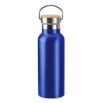 Isolierflasche 500ml Blau als Werbeartikel mit Logodruck