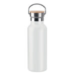 Isolierflasche 500ml Weiß als Werbeartikel mit Logodruck