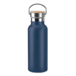 Isolierflasche 500ml Blau als Werbeartikel mit Logodruck