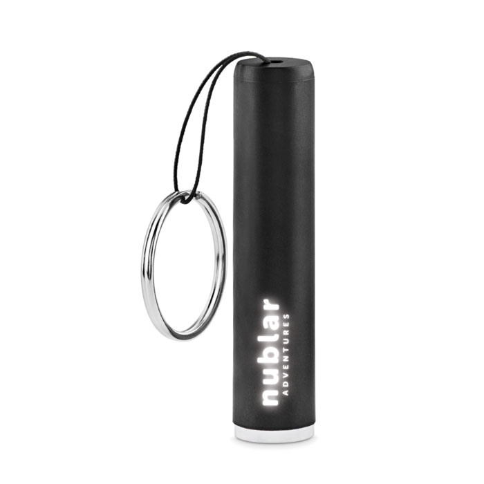 LED Taschenlampe Schwarz LED Taschenlampe Schwarz als Werbeartikel mit Logodruck