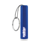 LED Taschenlampe Blau als Werbeartikel mit Logodruck