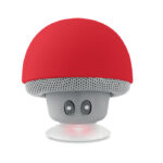 Mini wireless Lautsprecher Rot als Werbeartikel mit Logodruck