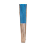 Fächer Blau, Rückansicht