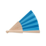 Fächer Blau von oben