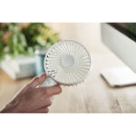 USB-Tischventilator, Detailaufnahme des Materials