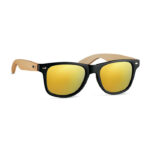 Sonnenbrille Gelb als Werbeartikel mit Logodruck