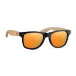 Sonnenbrille Orange als Werbeartikel mit Logodruck