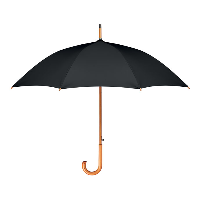Regenschirm Schwarz Regenschirm Schwarz als Werbeartikel mit Logodruck