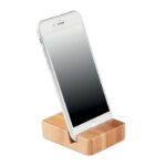 Smartphone Halter Bambus, Seitenansicht